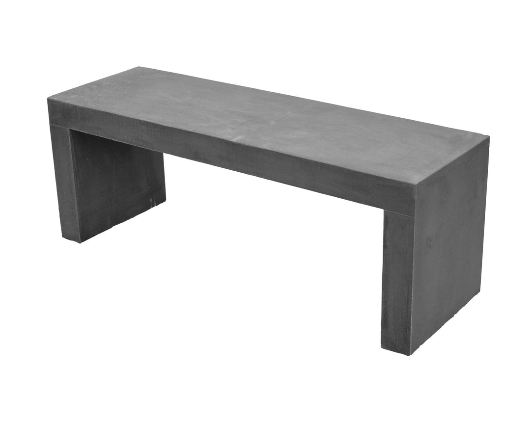 Fjord Bänk Antracit 380x1180x450 - Stenbolaget