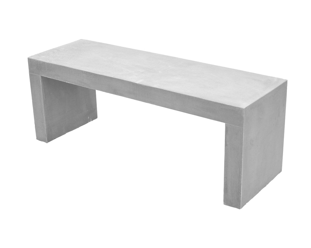 Fjord Bänk Grå 380x1180x450 - Stenbolaget