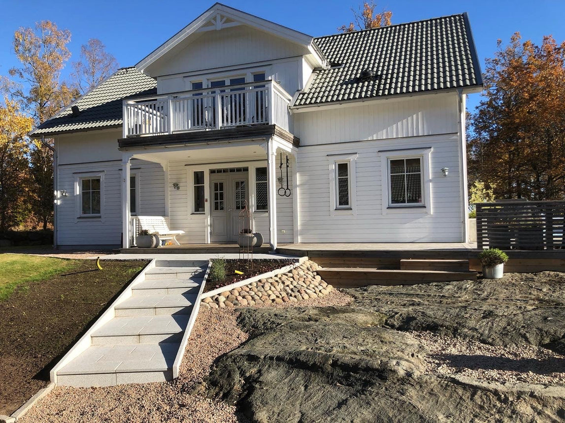 Granithäll Bergama Grå 600x300x30 - Stenbolaget