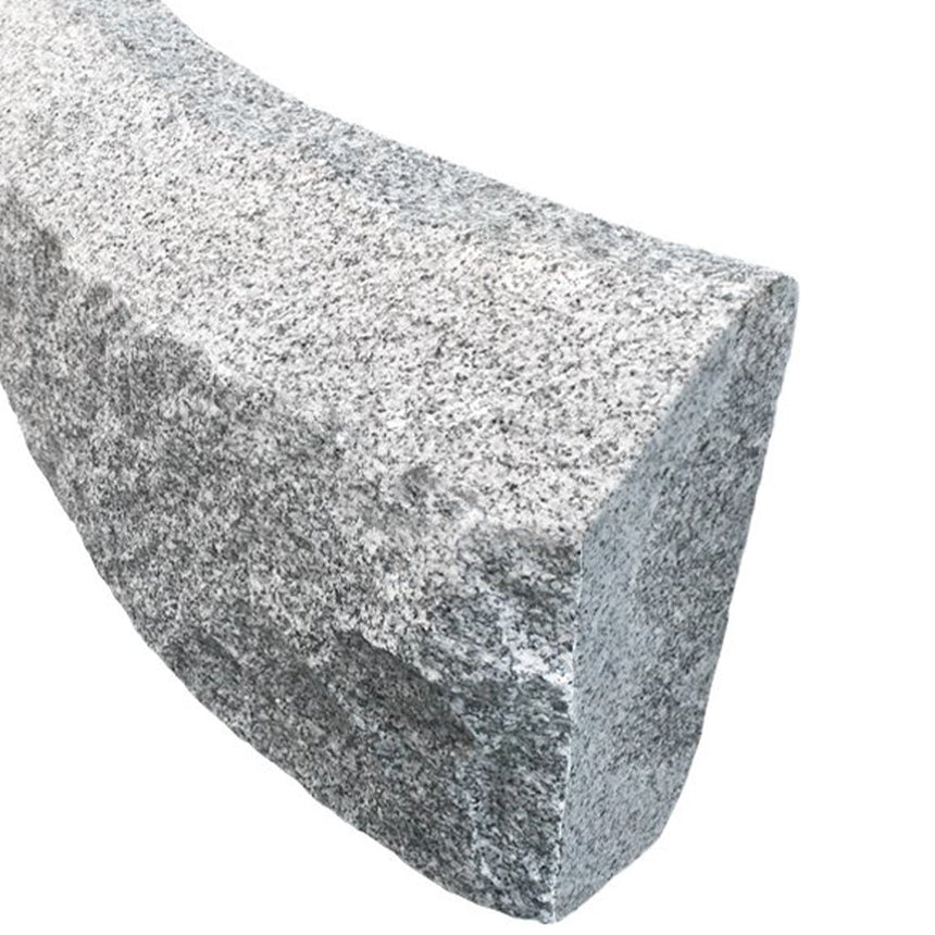 Granitkantsten Bergama RF2 Grå Radie 0,75 500 - 1100 - Stenbolaget