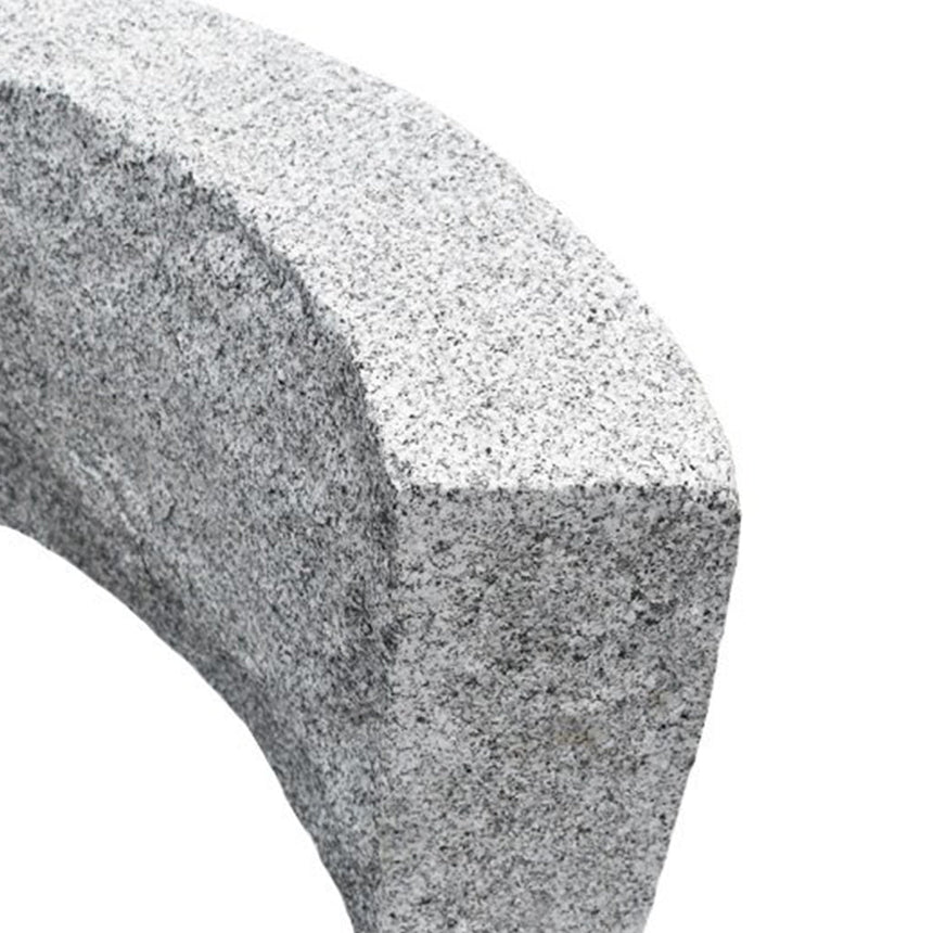 Granitkantsten Bergama RV4 Grå Radie 10,0 500 - 1100 - Stenbolaget