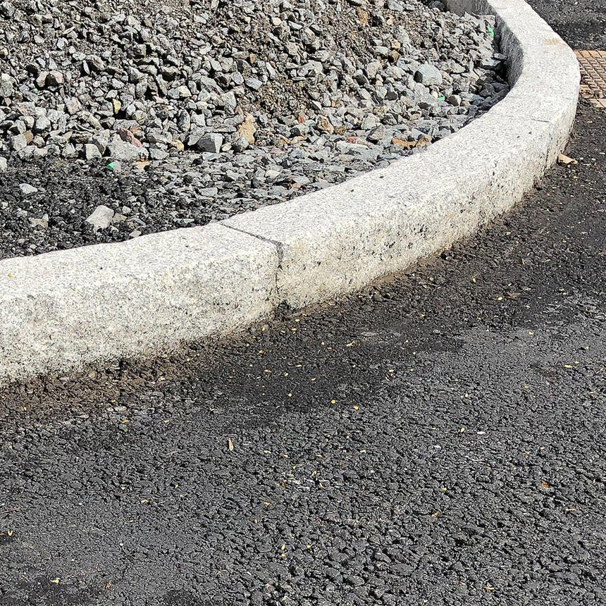 Granitkantsten Bergama RV6 Grå Radie 0,5 500 - 1100 - Stenbolaget