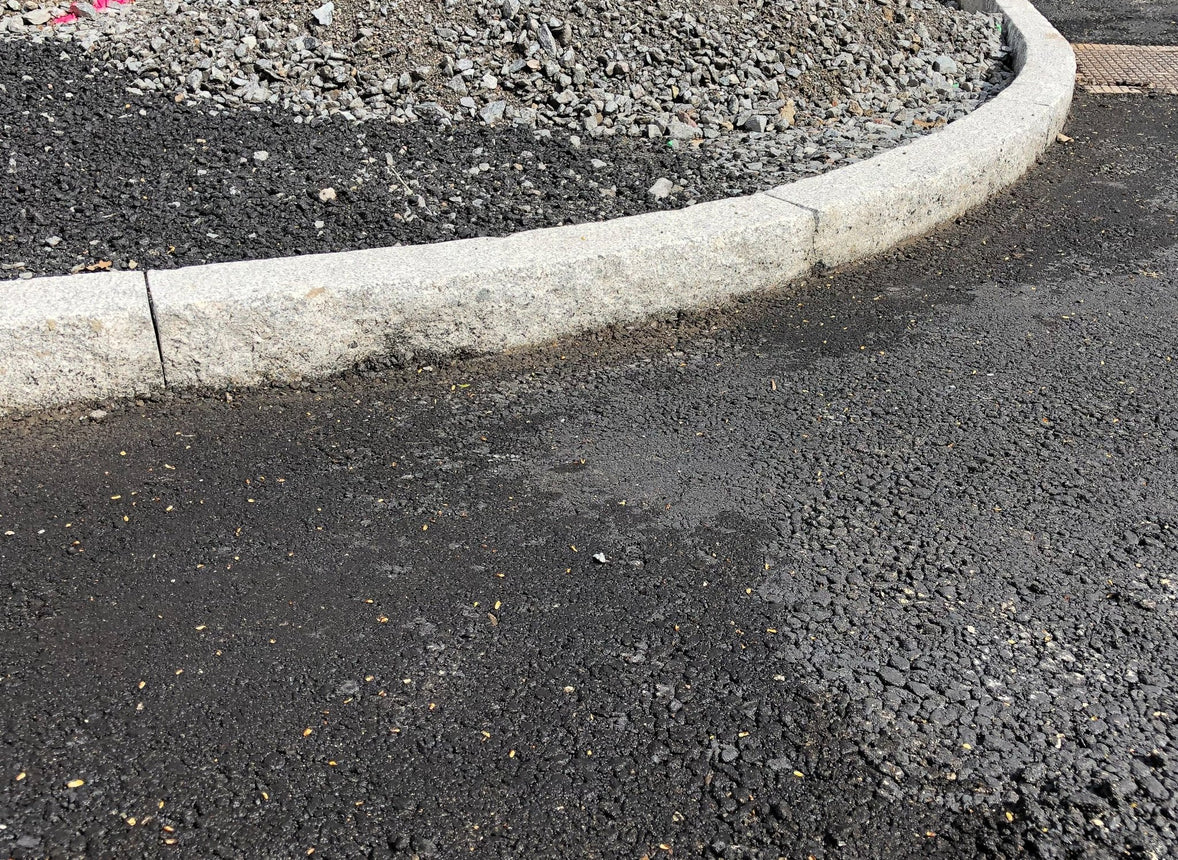 Granitkantsten Bergama RV6 Grå Radie 0,5 500 - 1100 - Stenbolaget