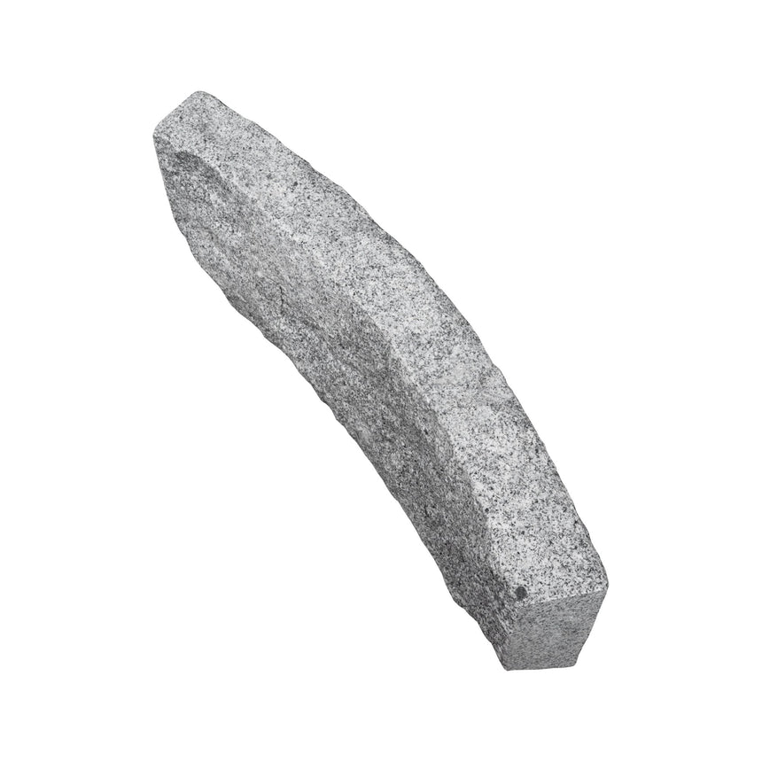 Granitkantsten Bergama RV6 Grå Radie 1,0 500 - 1100 - Stenbolaget