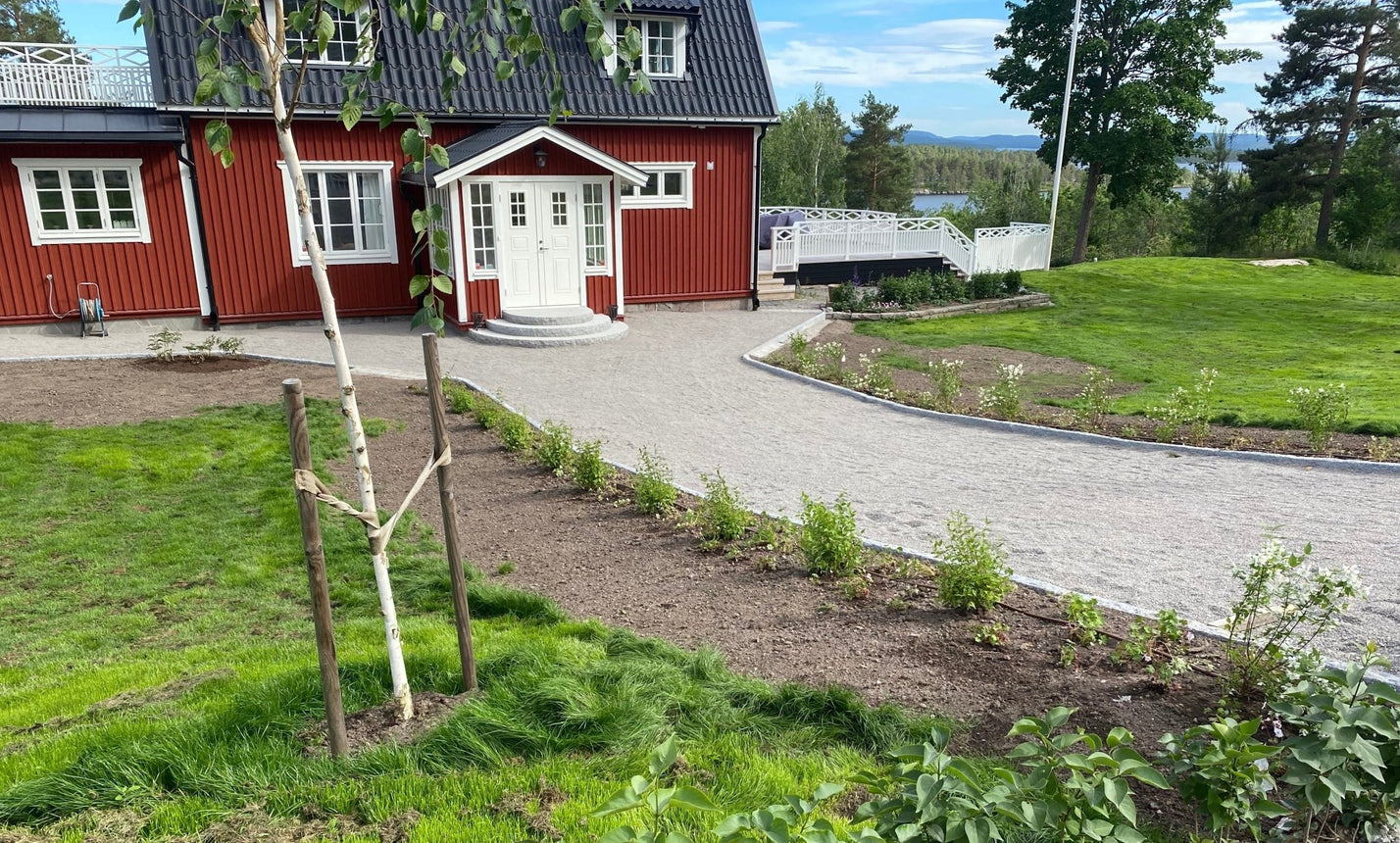 Granitkantsten Bergama RV6 Grå Rak 700 - 1100 - Stenbolaget
