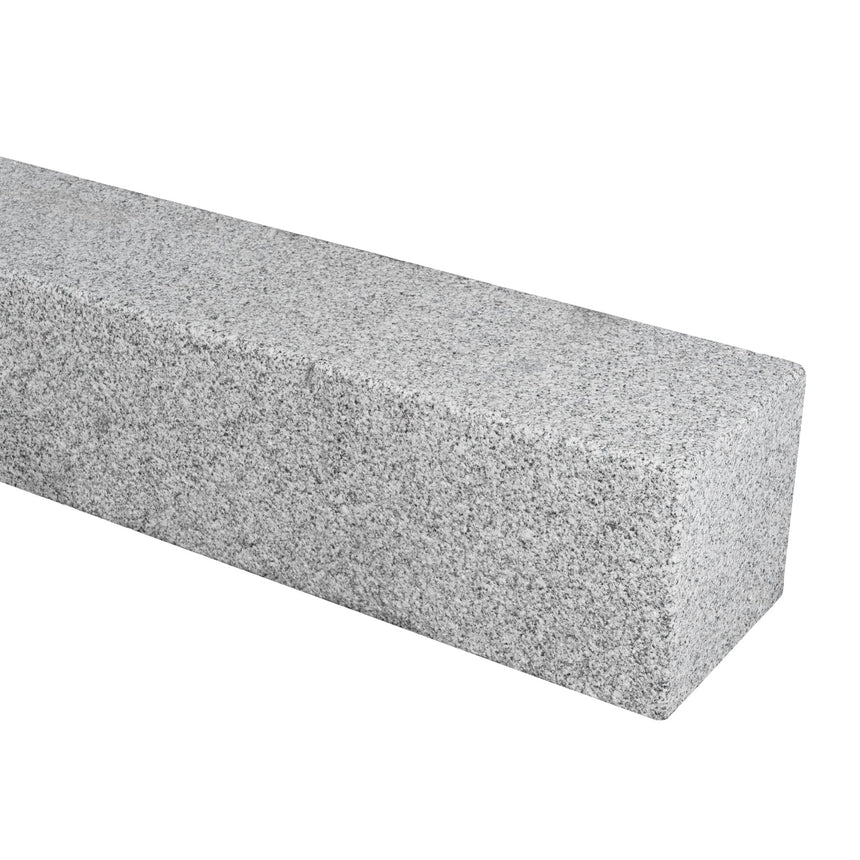 Granitstolpe Bergama Grå Modern 1300x200x200 - Stenbolaget