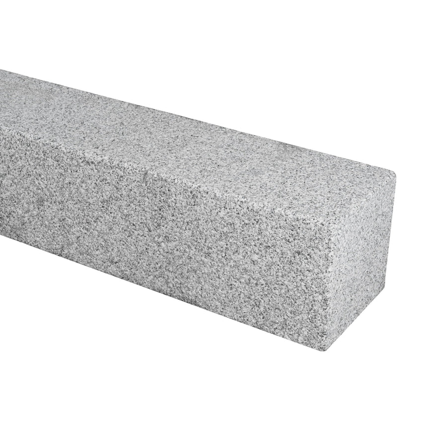Granitstolpe Bergama Grå Modern 1500x250x250 - Stenbolaget