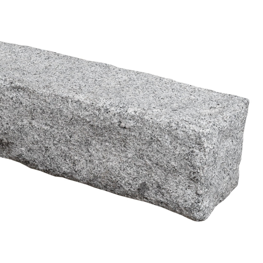 Granitstolpe Bergama Grå Rustik 1200x150x150 - Stenbolaget