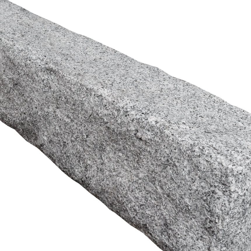 Granitstolpe Bergama Grå Rustik 1200x150x150 - Stenbolaget
