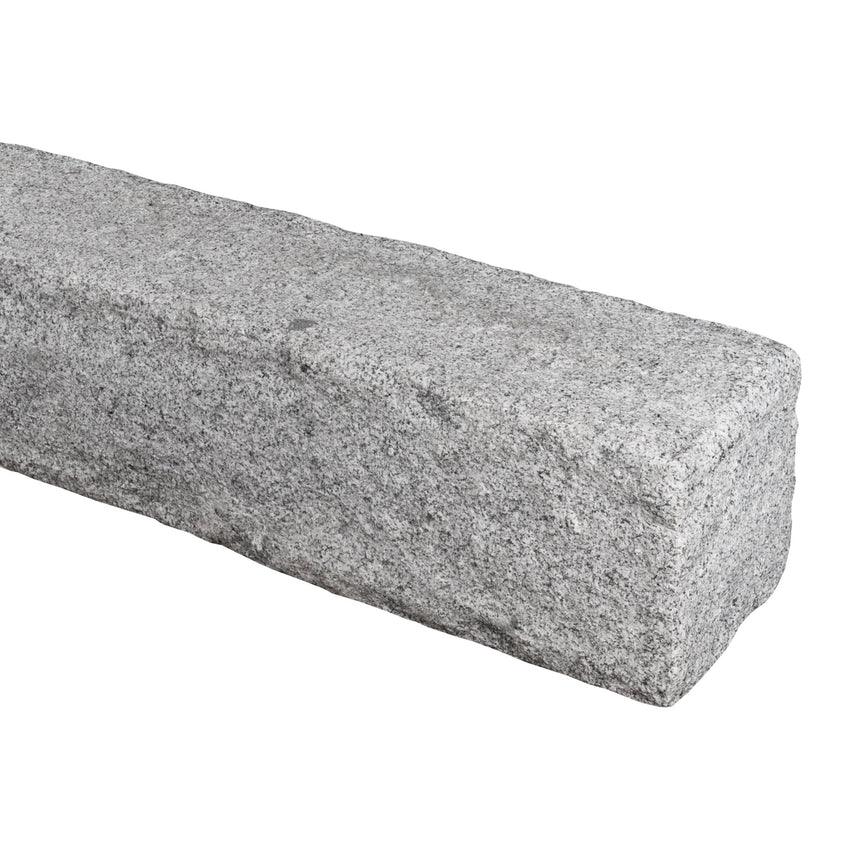 Granitstolpe Bergama Grå Rustik 1500x250x250 - Stenbolaget
