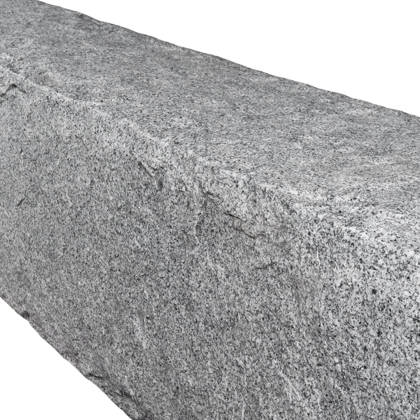 Granitstolpe Bergama Grå Rustik 2300x400x400 - Stenbolaget