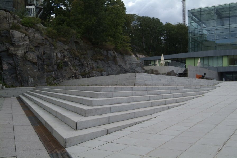 Klassikplattan Grå 350x350x60 - Stenbolaget