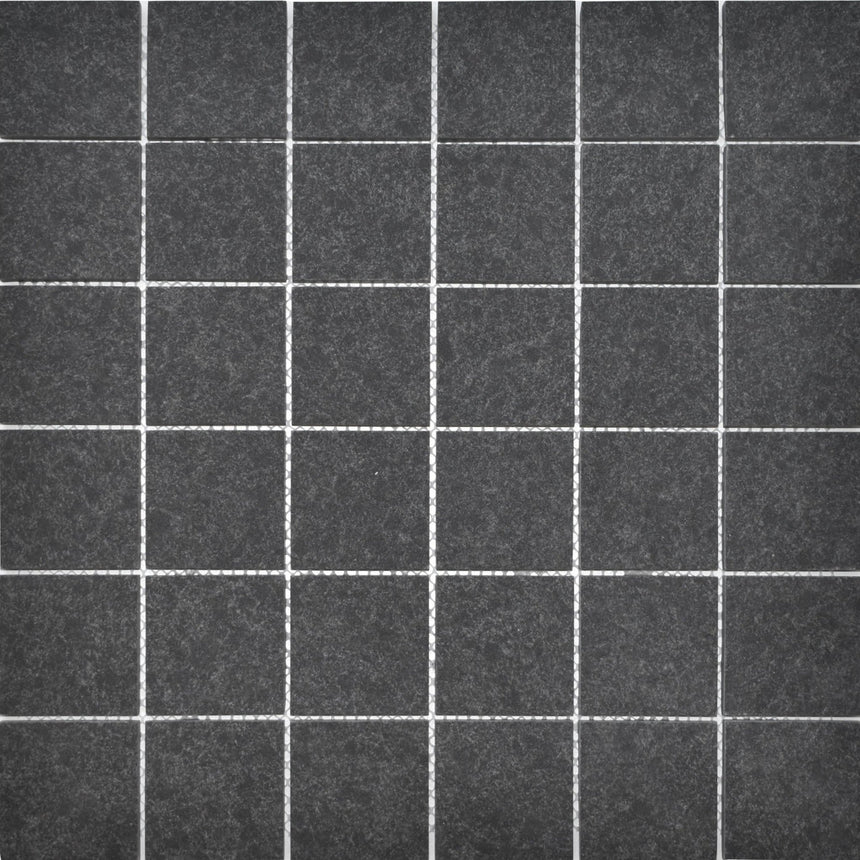Klinker EcoStone Indoor Mosaik Dragon Black - Stenbolaget