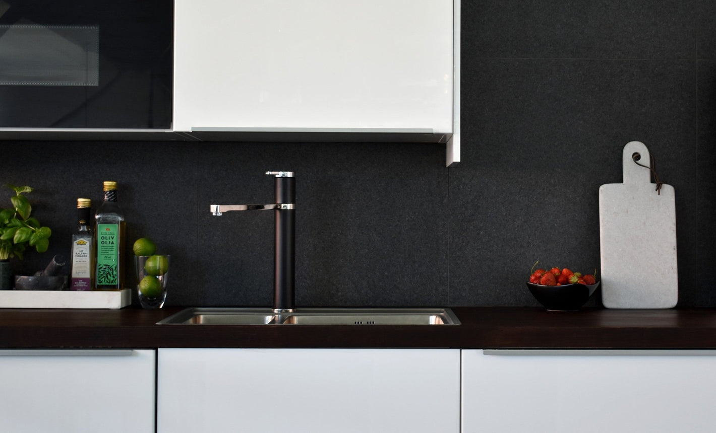 Klinker EcoStone Indoor Mosaik Dragon Black - Stenbolaget