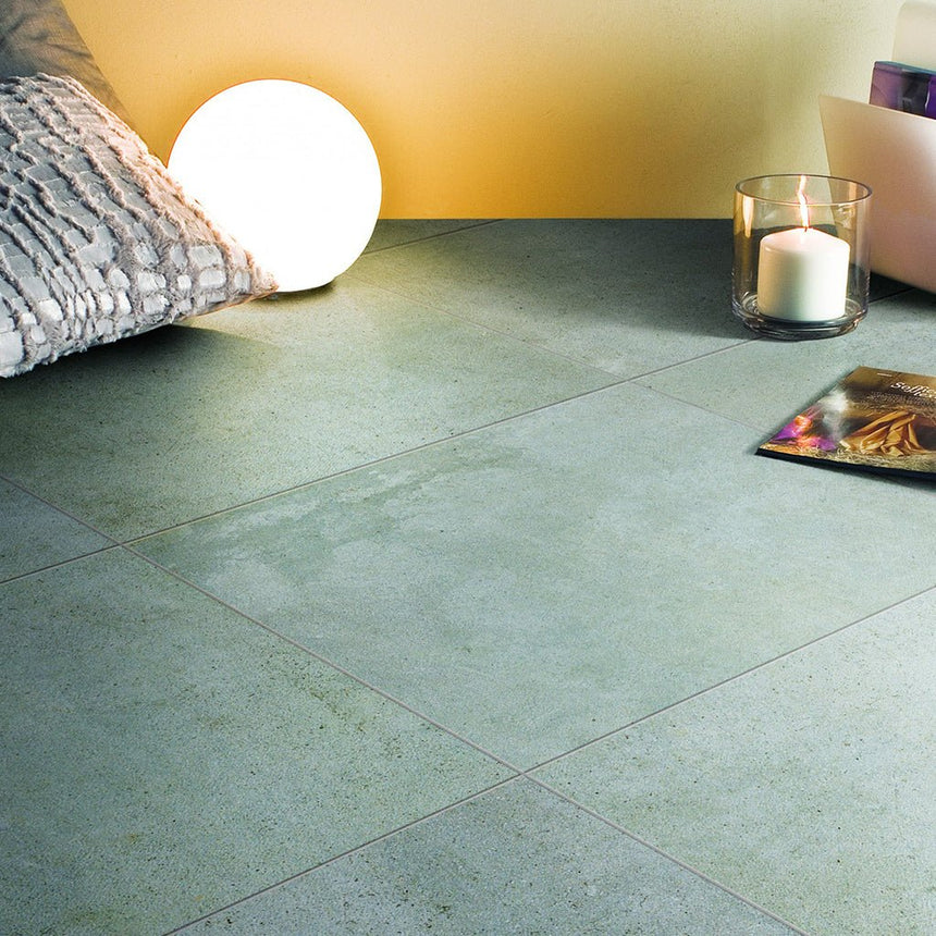 Klinker EcoStone Indoor Mosaik Lime Grey - Stenbolaget