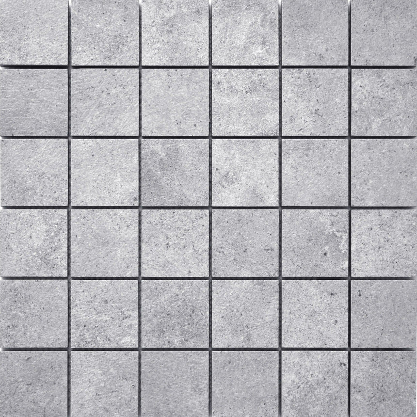 Klinker EcoStone Indoor Mosaik Lime Grey - Stenbolaget