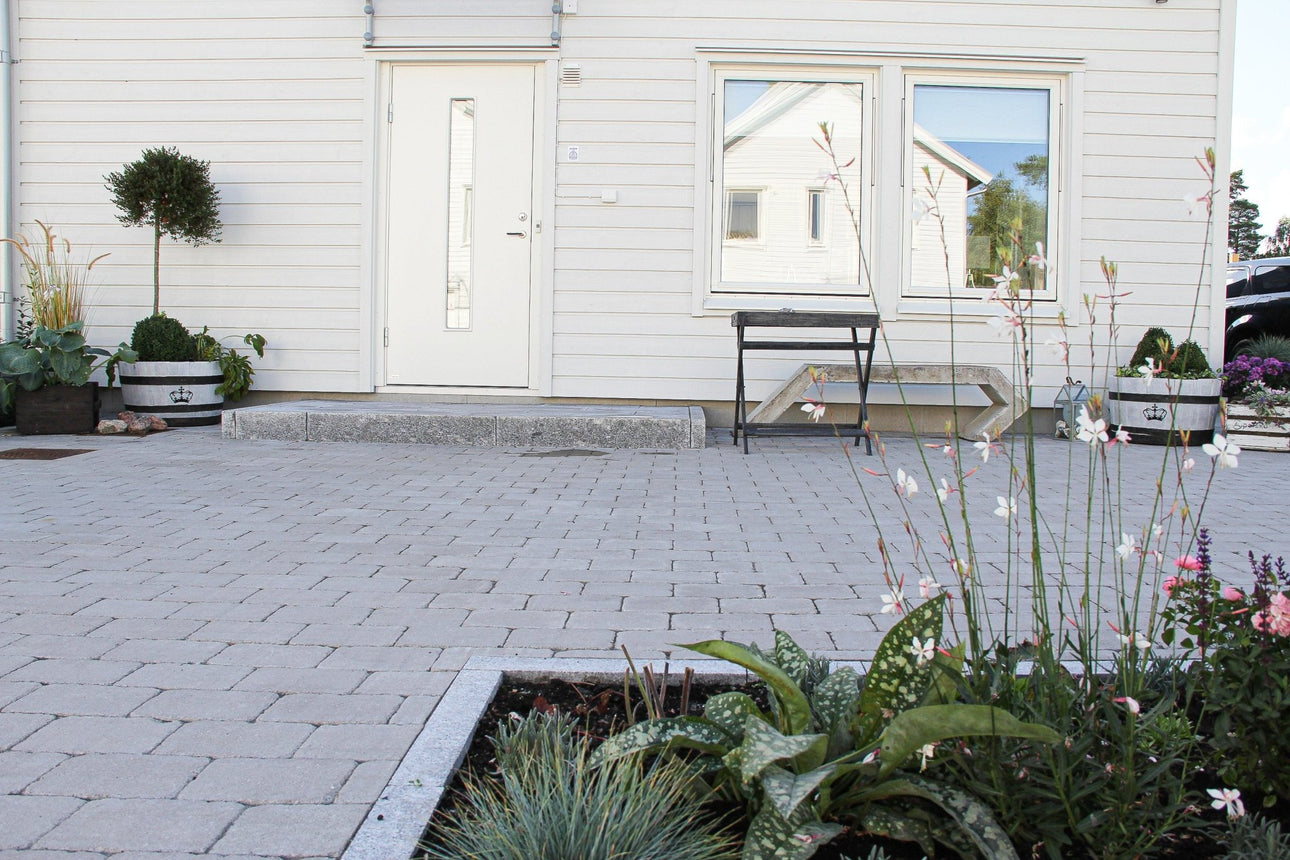 Marksten Visby Struktur Grå 50mm - Stenbolaget