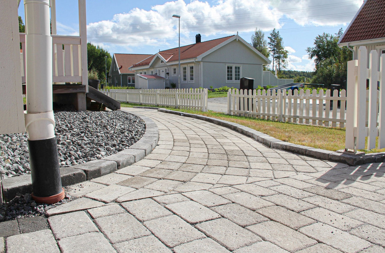 Marksten Visby Struktur Grå 50mm - Stenbolaget