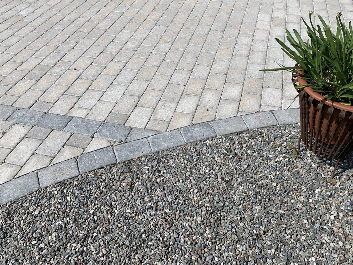 Marksten Visby Struktur Grafit 50mm - Stenbolaget