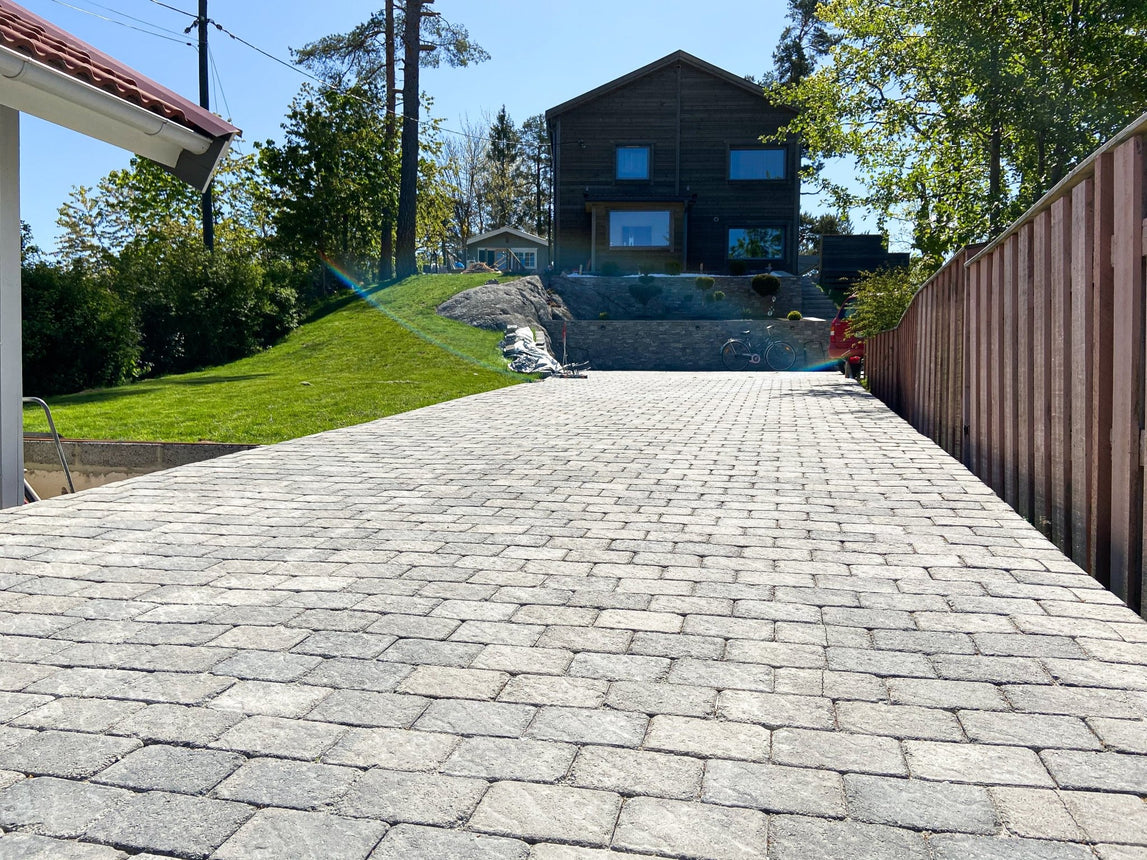Marksten Visby Struktur Gråmix 50mm - Stenbolaget