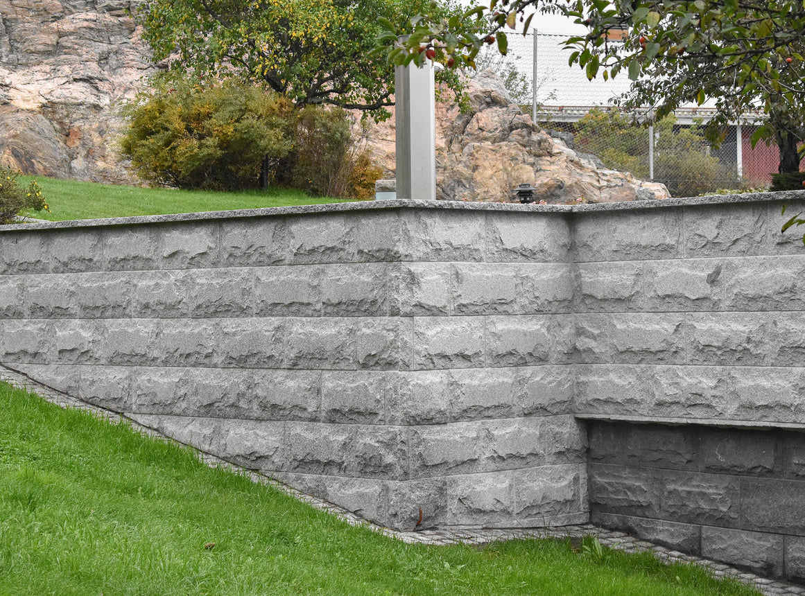 Murbeklädnad Bergama Granit Hörn Grå 100 - Stenbolaget