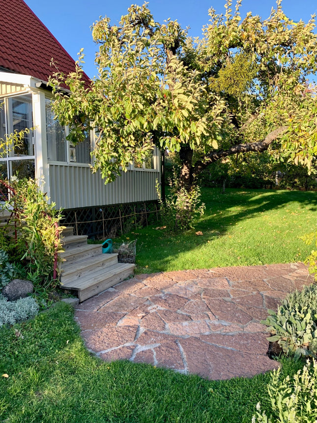 Ölandssten Oregelbunden Röd 30 - 60 - Stenbolaget