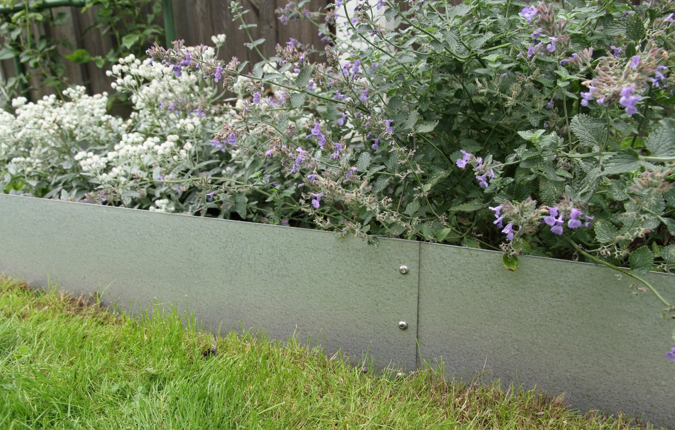 Planteringskant Aluzink Rak 750x180 - Stenbolaget