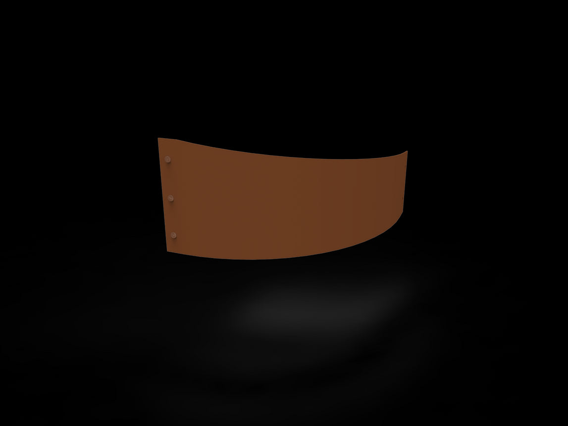Planteringskant Corten Kvartsbåge Överg V 120 - 180 - Stenbolaget