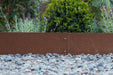 Planteringskant Cortenstål Rak 180x180 - Stenbolaget