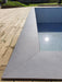 Poolkantsten Ecostone Dark Limegrey Hörn - Stenbolaget