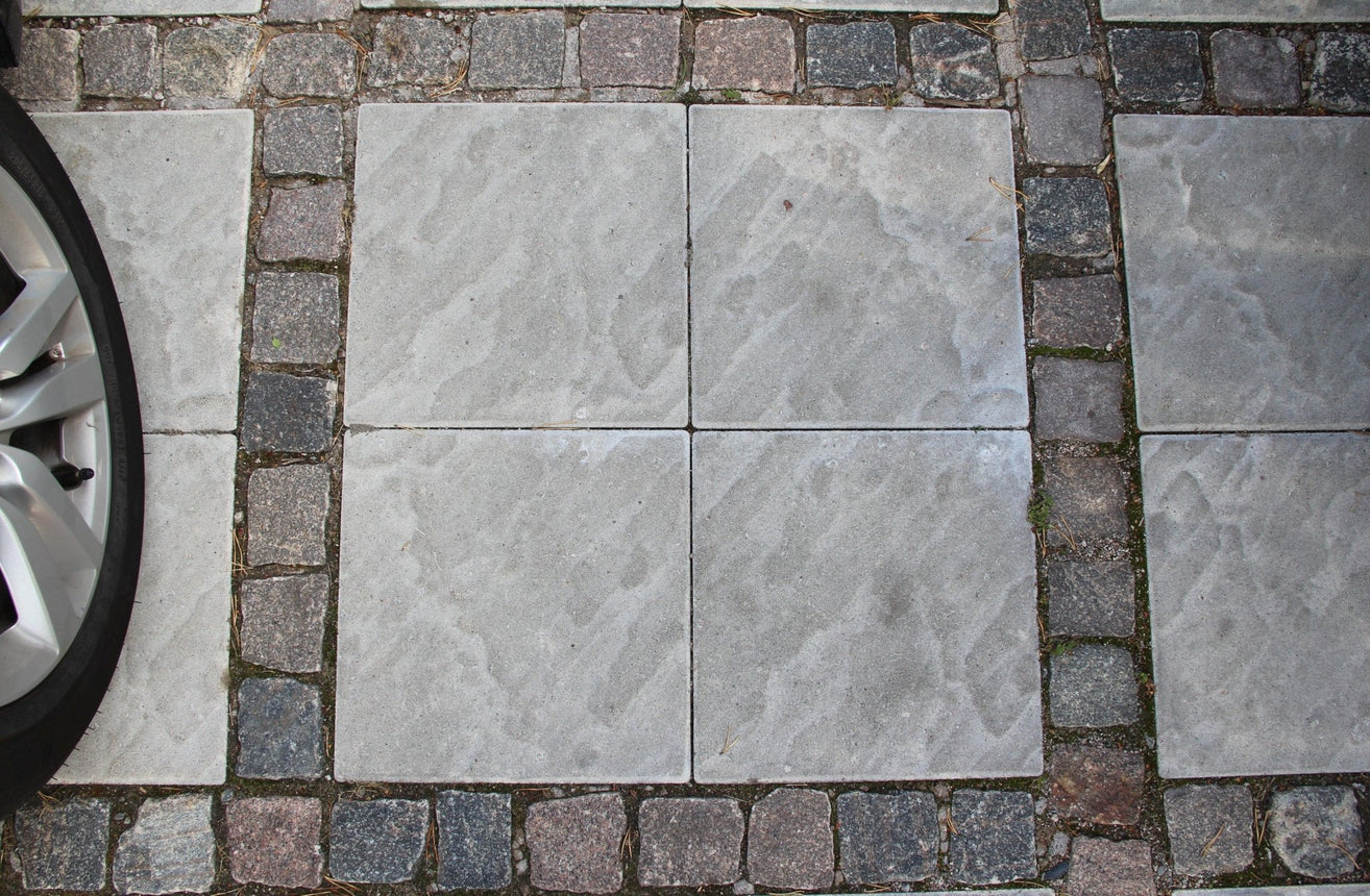 Rosendal Grå 400x400x50 - Stenbolaget