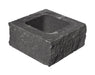 Rubin Pelarblock Antracit 320x320x150 - Stenbolaget