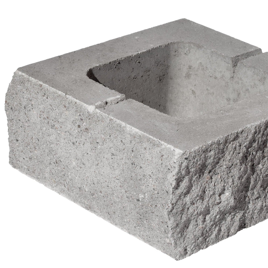 Rubin Pelarblock Grå 320x320x150 - Stenbolaget