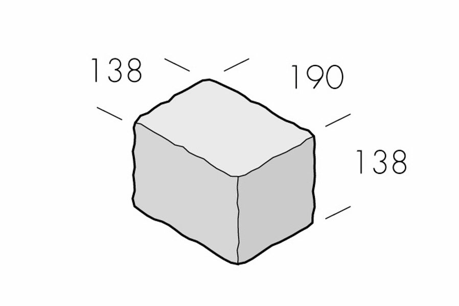 Rustik Multiblock Grå - Stenbolaget