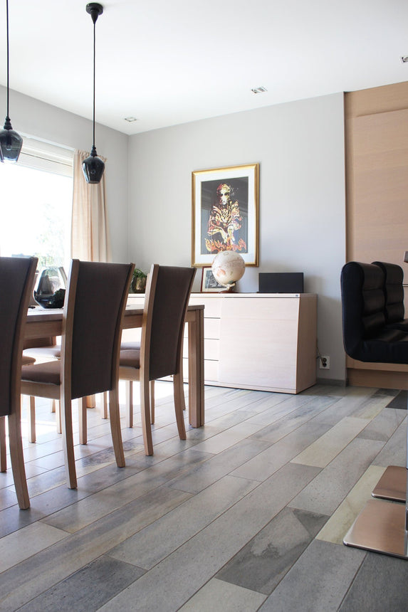 Skiffergolv Oppdal Ljus Silkesborstad 30x60 - Stenbolaget
