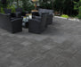 Slät Platta Grafit 400x400x50 - Stenbolaget