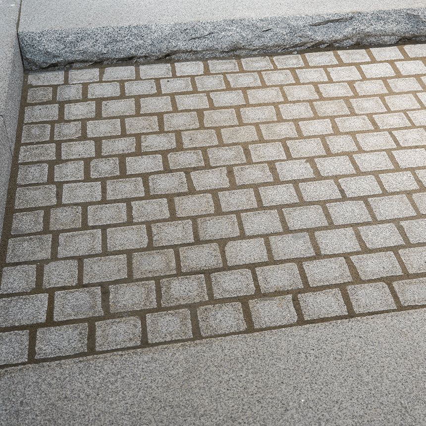 Smågatsten Bergama Granit Grå Modern 8/10 - Stenbolaget