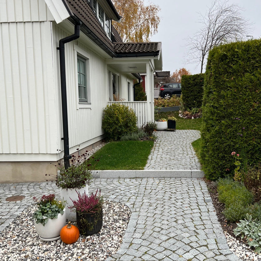 Smågatsten Bergama Granit Grå Rustik 8/10 - Stenbolaget
