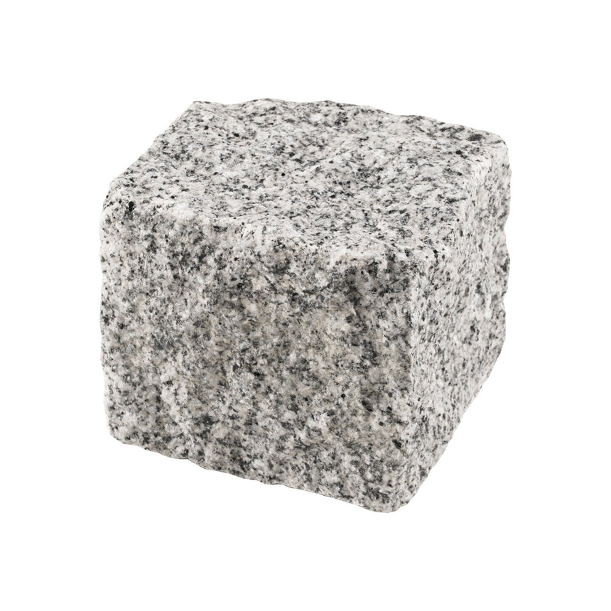 Smågatsten Bergama Granit Grå Rustik 8/10 - Stenbolaget