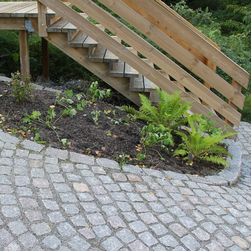 Smågatsten Bohus Grå Råhuggen 8/11 Säck ~6,5m2 - Stenbolaget