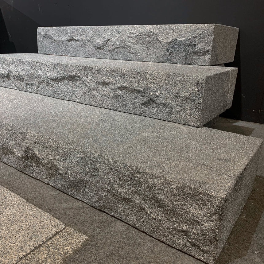 Stentrappa Bergama Granit Grafit Premium - Stenbolaget