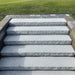 Stentrappa Bergama Granit Premium Grå 1000x350x150 - Stenbolaget