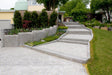 Stentrappa Bergama Granit Premium Grå 1000x350x150 - Stenbolaget