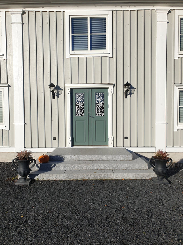 Stentrappa Bergama Granit Premium Grå 1200x350x150 - Stenbolaget