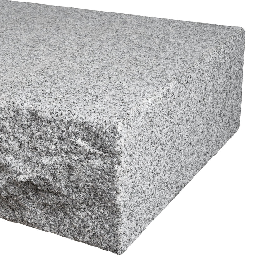 Stentrappa Bergama Granit Premium Grå 350x350x150 - Stenbolaget
