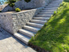 Stentrappa Bergama Granit Villa14 Grå 1200x320x140 - Stenbolaget