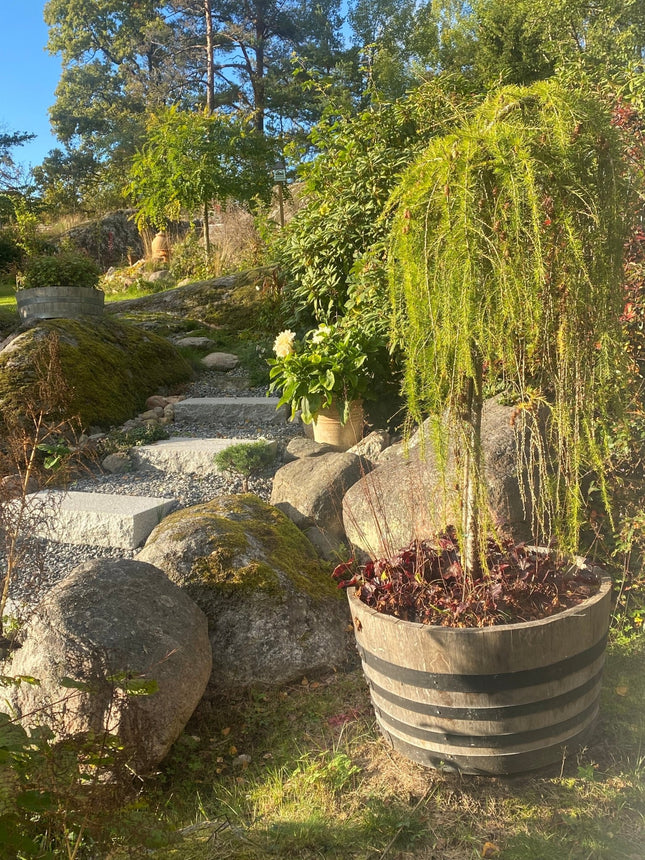 Stentrappa Bergama Granit Villa14 Grå 700x320x140 - Stenbolaget
