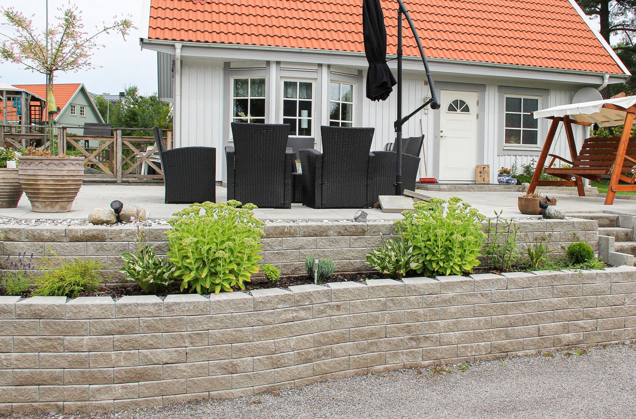 Stödmur Haga Mini Grå - Stenbolaget