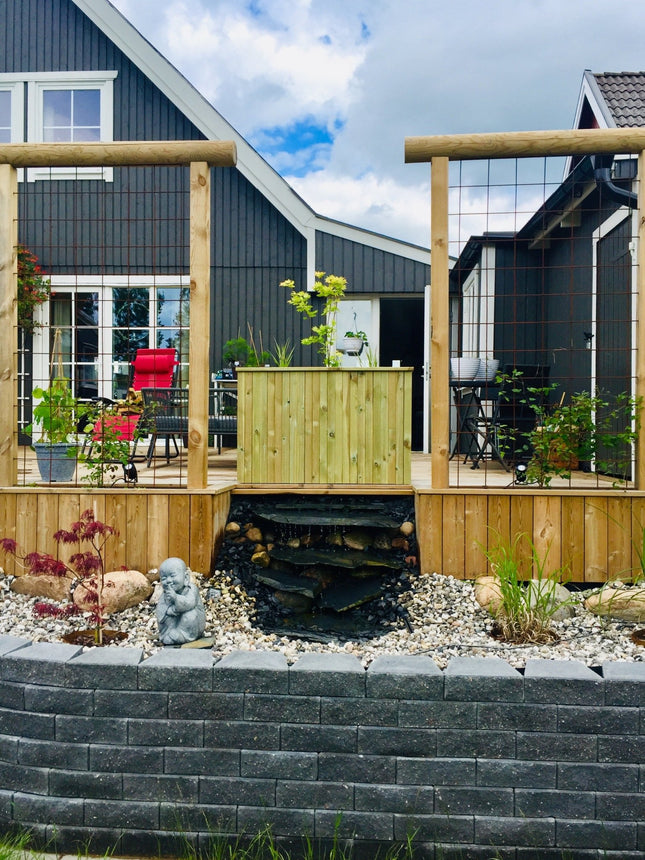 Stödmur Haga Mini Grafit - Stenbolaget