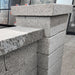 Stolpelement Bergama Granit Grå Modern 350x350x150 - Stenbolaget